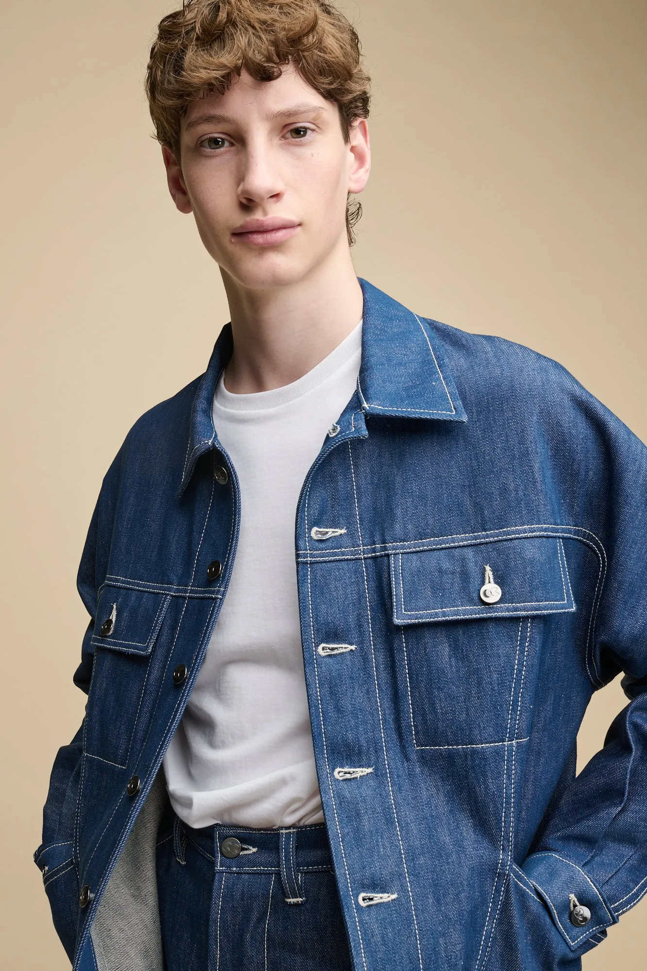 Men's Joe Denim Jacket - Blue