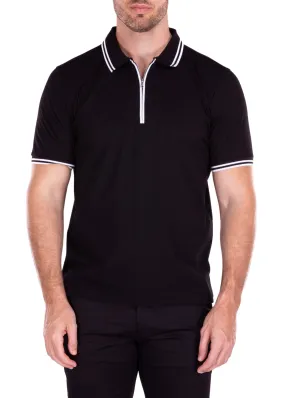 MEN'S POLO SHIRT | MODERN FIT EUROPEAN DESIGN WHITE | 218219 | CLEARANCE