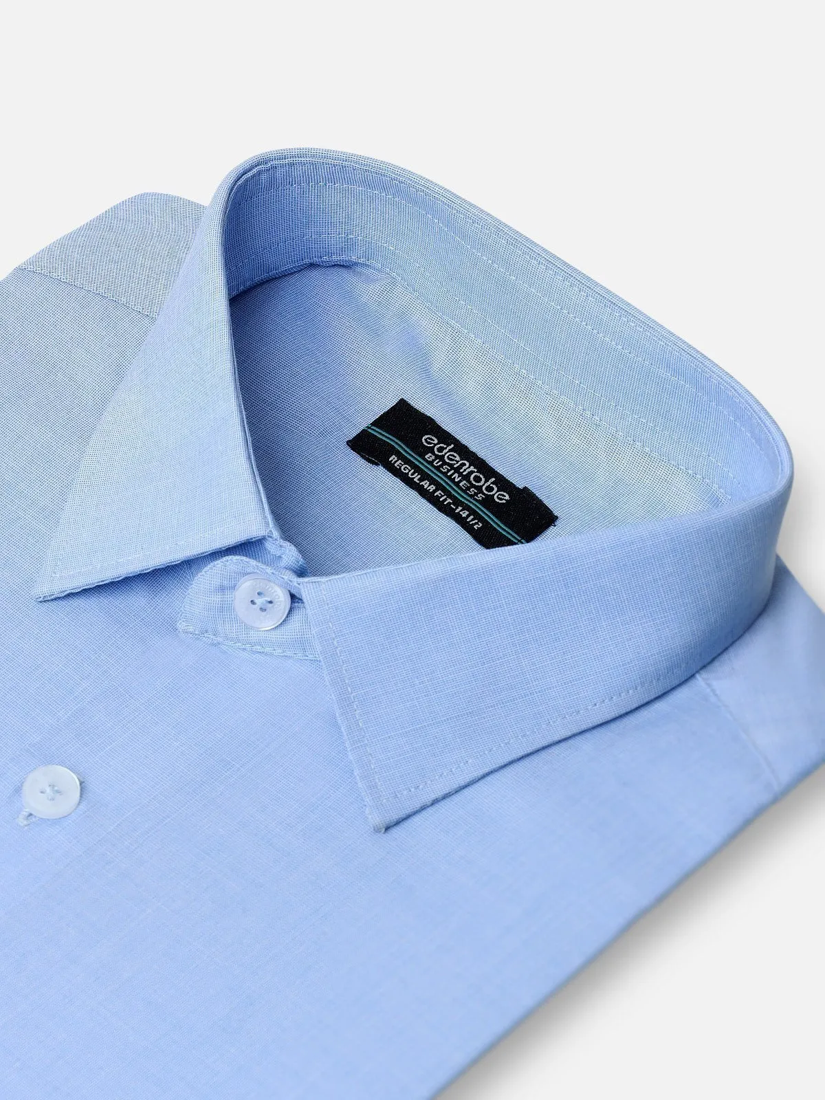 Men's Sky Blue Shirt Plain - EMTSB22-129