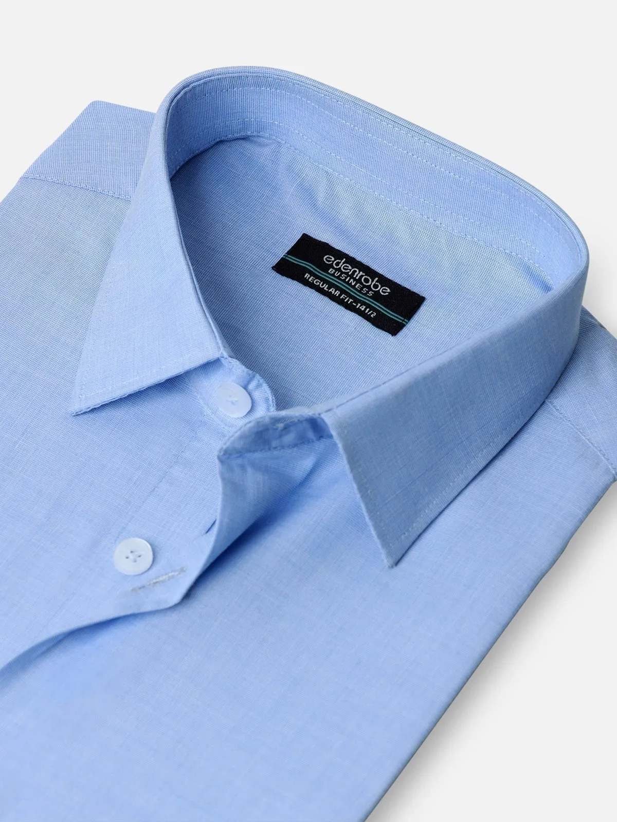 Men's Sky Blue Shirt Plain - EMTSB22-129