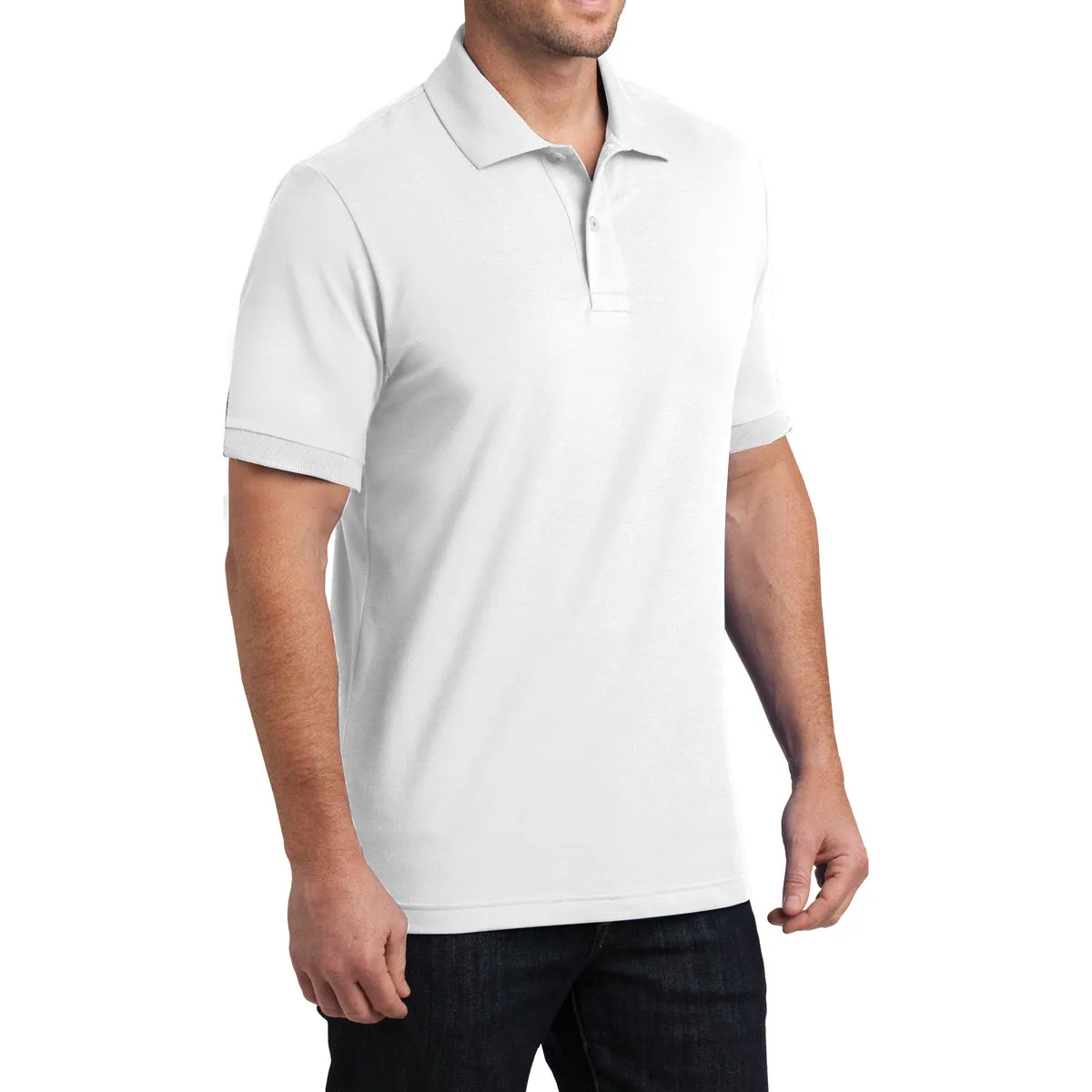 Men's Stretch Pique Polo