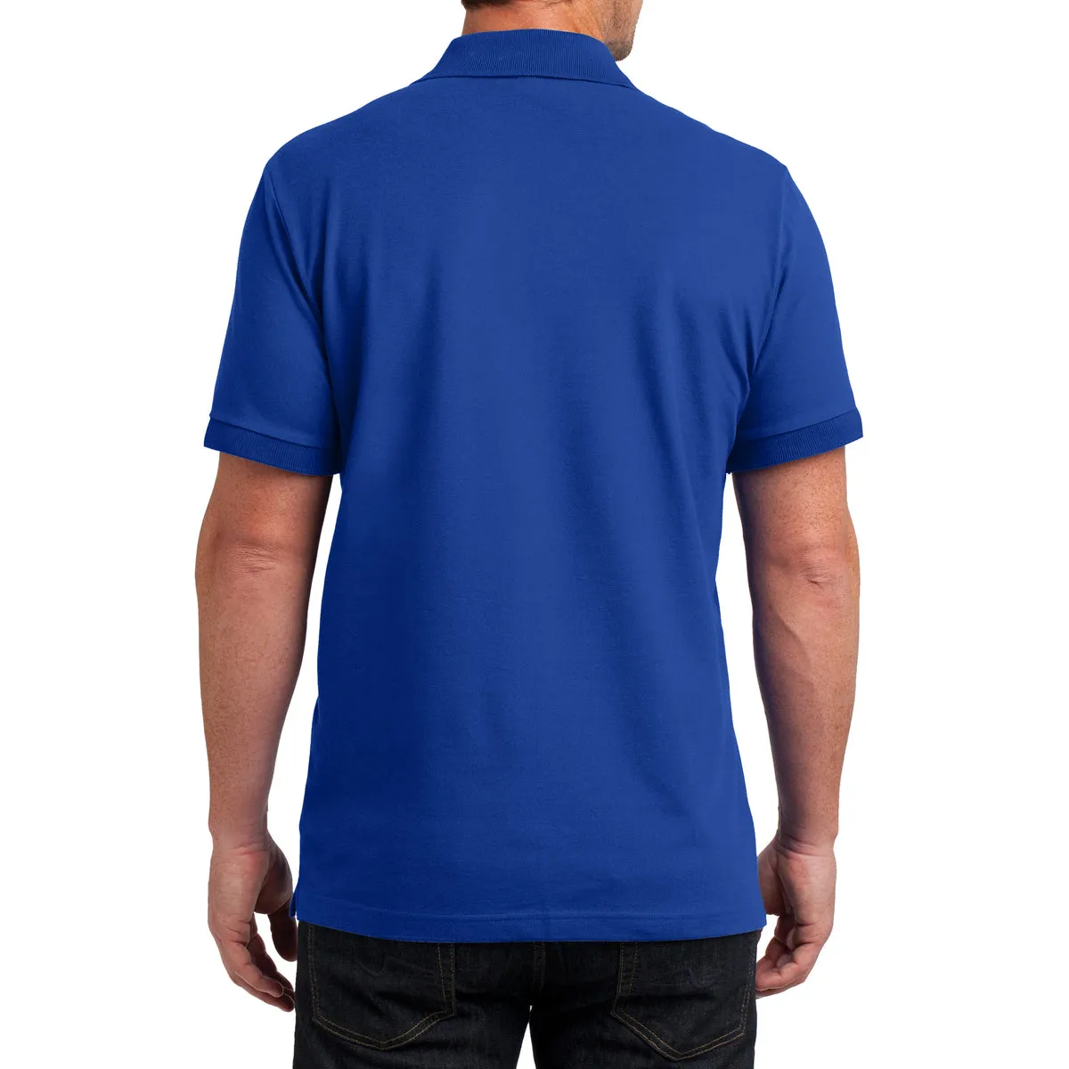 Men's Stretch Pique Polo