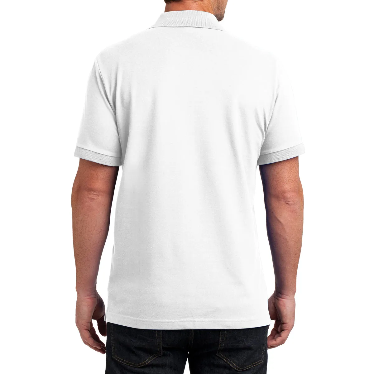 Men's Stretch Pique Polo