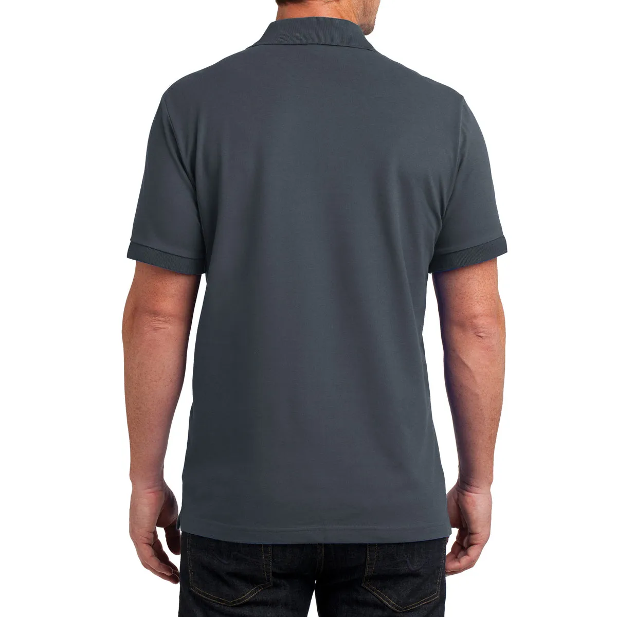Men's Stretch Pique Polo