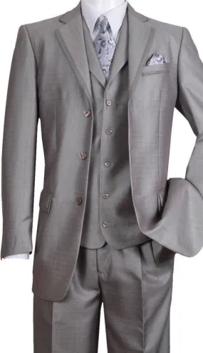 Milano Moda 5909-SIL Mens Suit