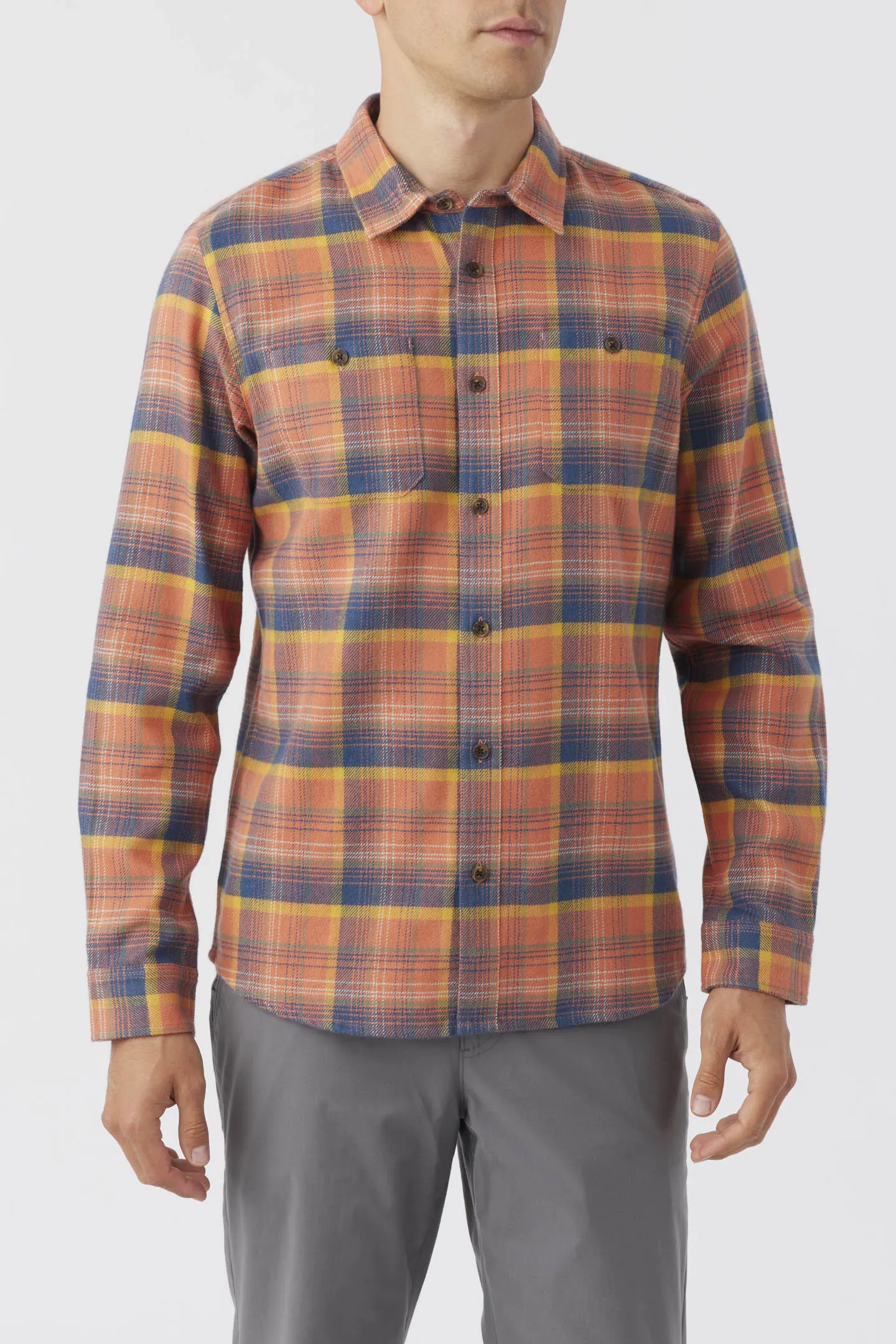 O'RIGINALS JONEZ FLANNEL LONG SLEEVE SHIRT