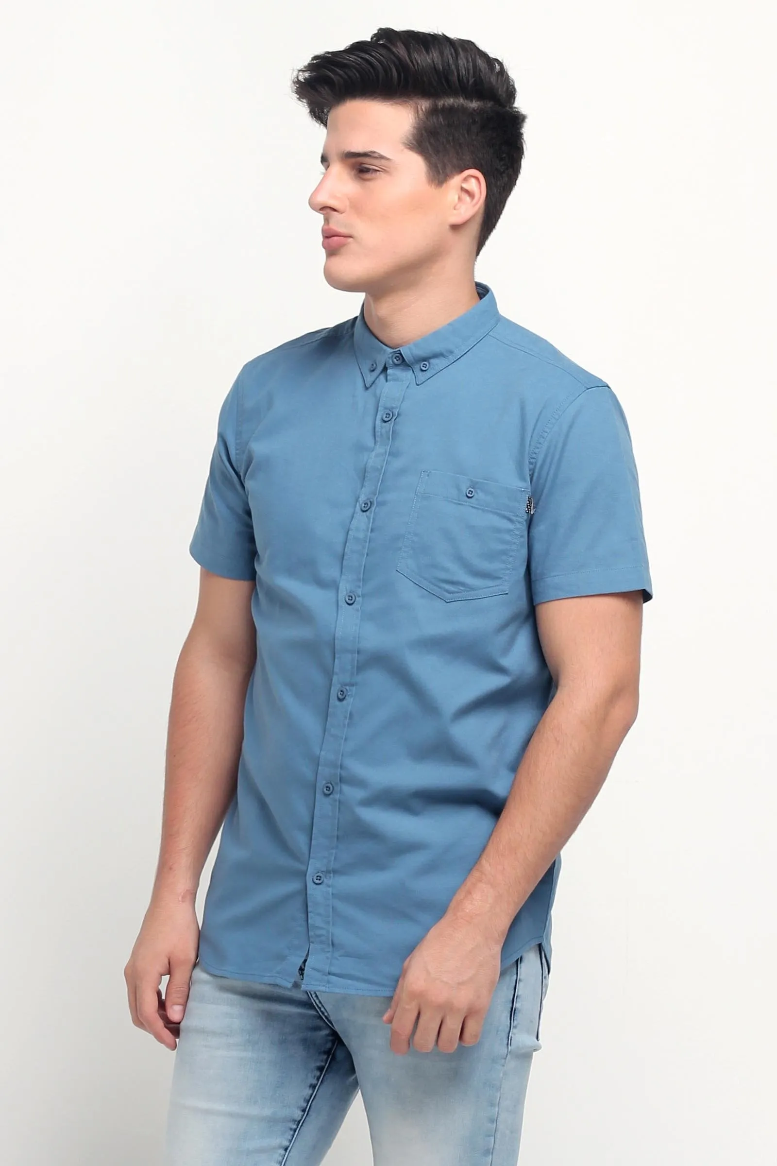 Oxford Shirt With Pocket Detail
