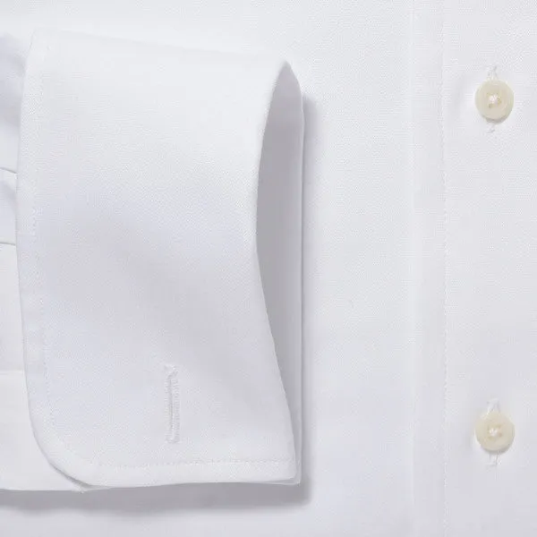 Point Collar Pinpoint French Cuff White - Classic
