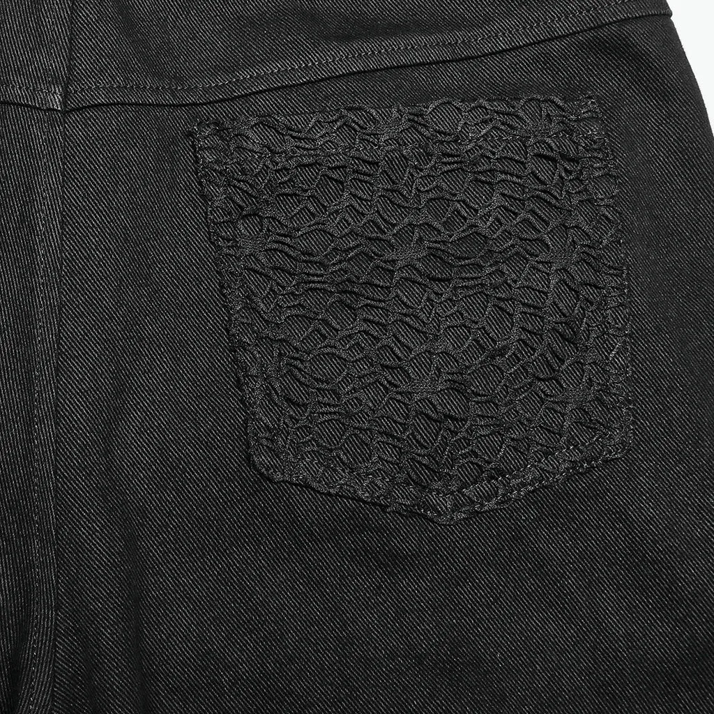 Punk splicing Men pants WK-548DQM