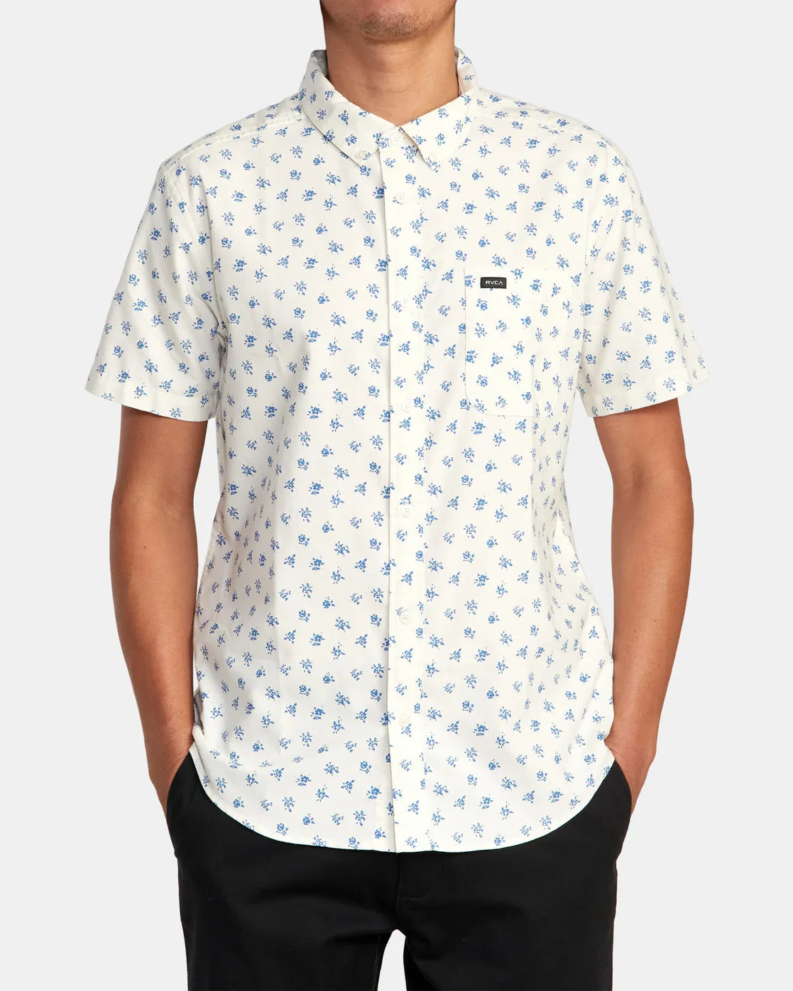 That'll Do Slim Fit Short Sleeve Shirt - Off White