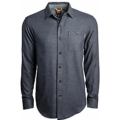 Timberland Pro Men's Mid Weight Flannel Work Shirt Navy TB0A1V49440