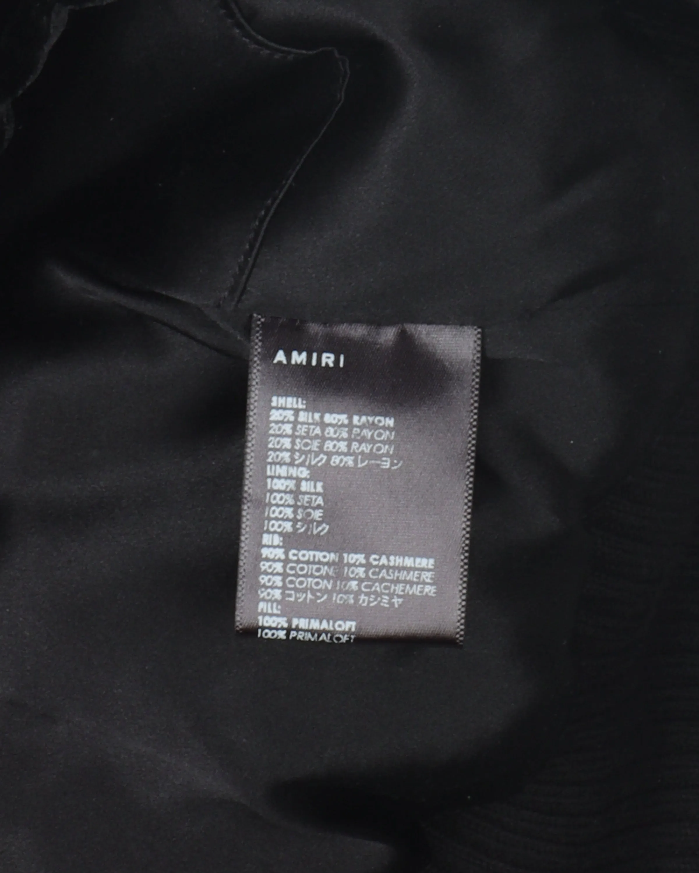 Velour Bomber Jacket